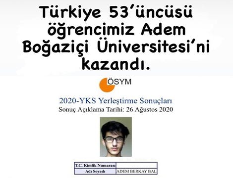 Türkiye 53'üncüsü